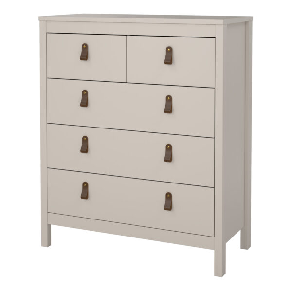 Seville Chest 3+2 Drawers in Cashmere | Self Assembly