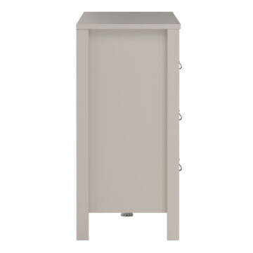 Seville Double Dresser 4+4 Drawers in Cashmere