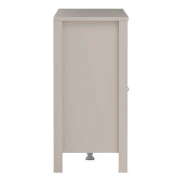 Seville Cashmere 2 Door 3 Drawer Sideboard