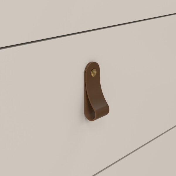 Seville Sideboard 2 Doors + 3 Drawers in Cashmere | Self Assembly