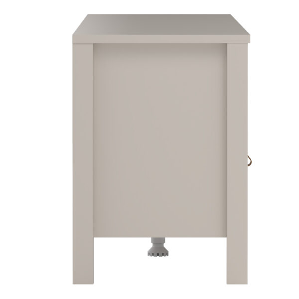 Seville TV Unit 3 Drawers in Cashmere | Self Assembly