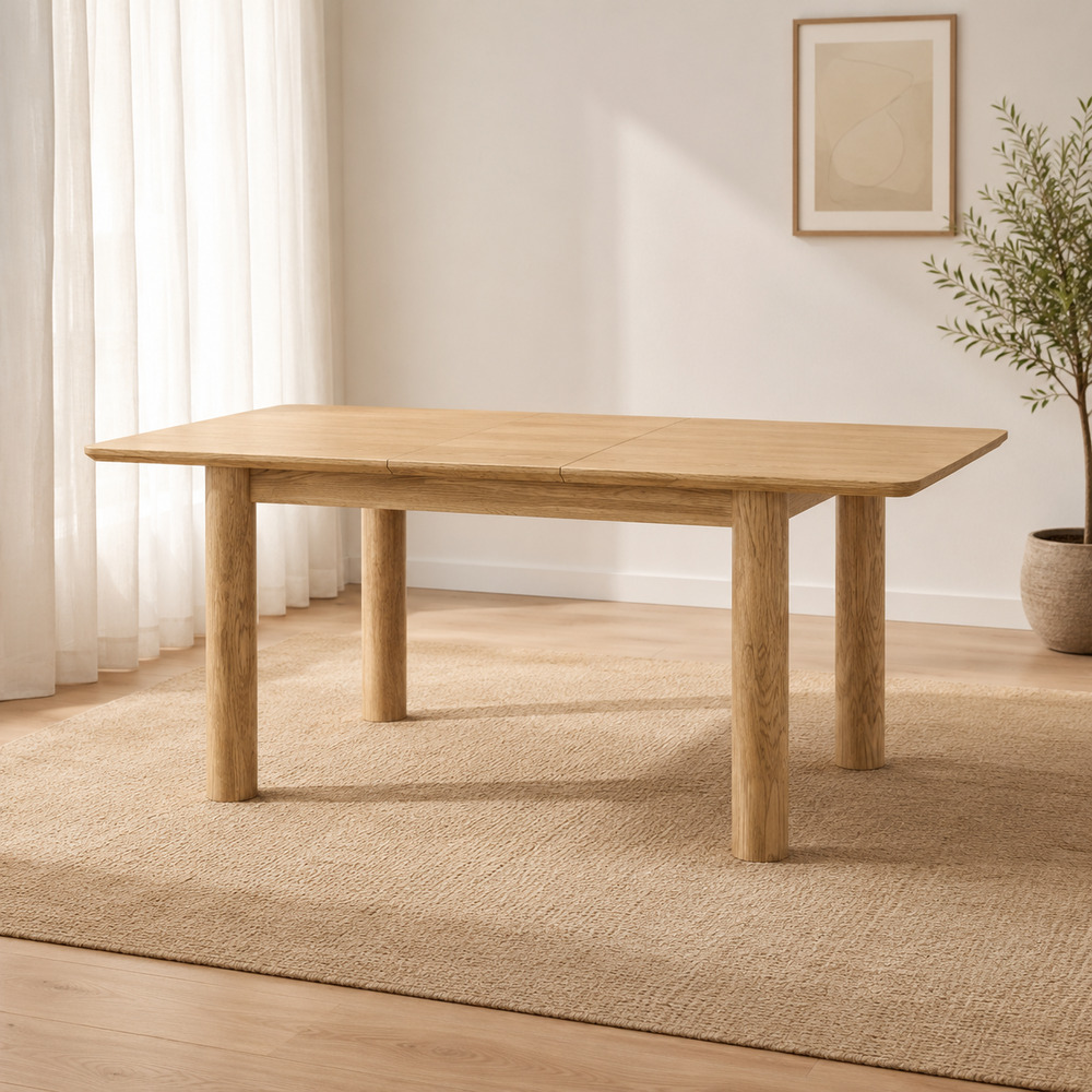 Ryder Oak Extendable Dining Table | 150 - 200cm