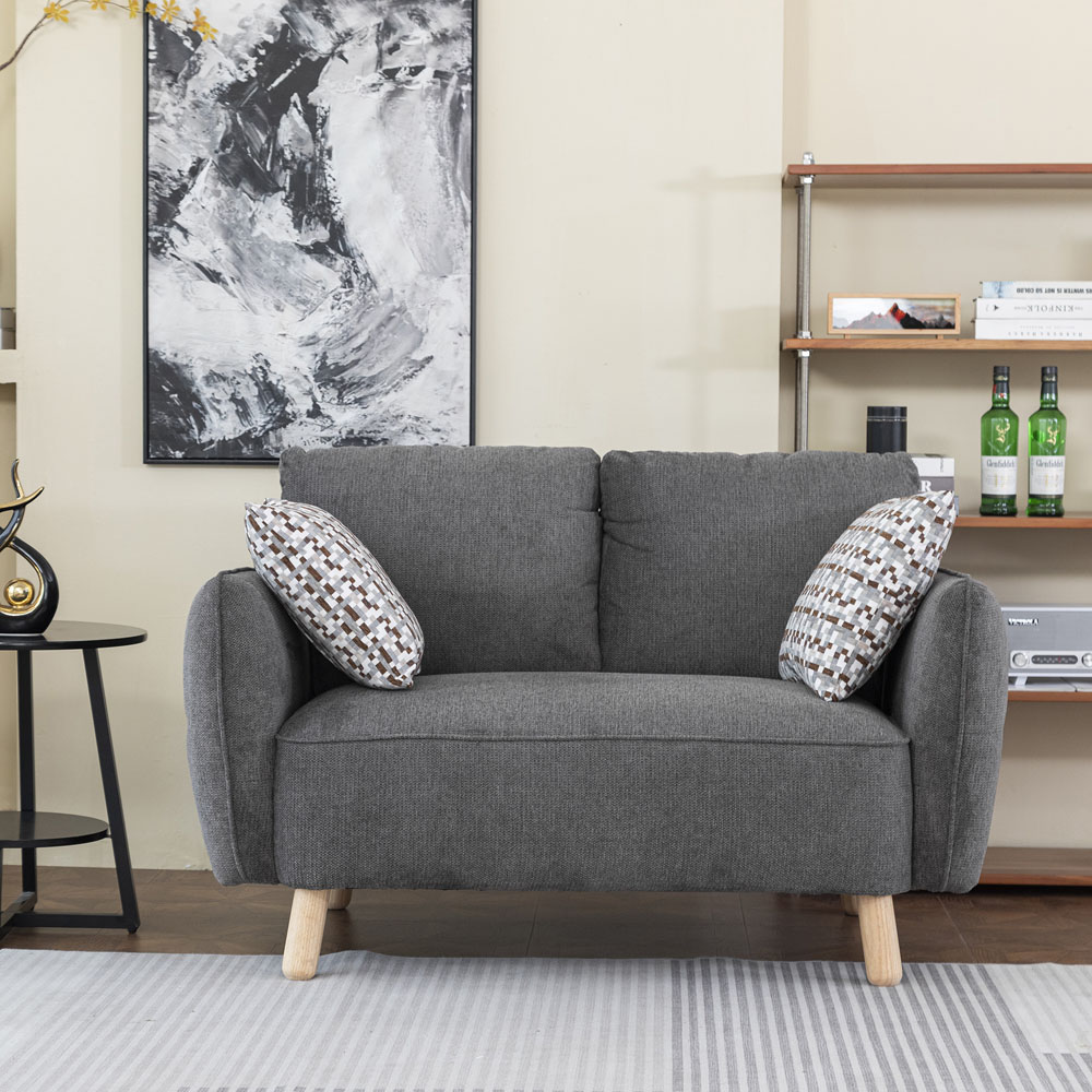 Verdana 3+2 Suite Dark Grey