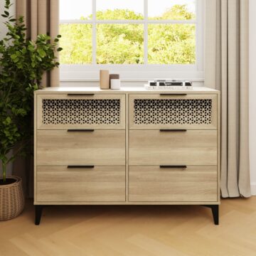 Azra 3+3 Drawer Chest