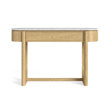 Ryder Marble Slimline Console Table