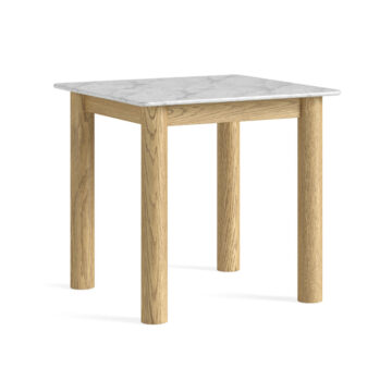 Ryder Marble Bistro-Style Dining Table