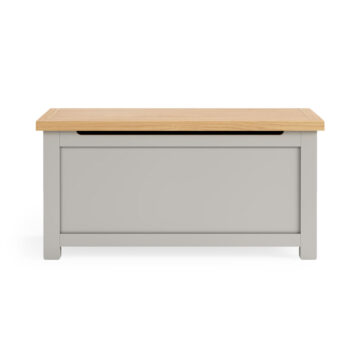 Hartside Grey Blanket Box | Assembled