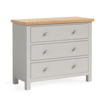 Hartside Grey Chest of 3 Drawers | Assembled | Clearance
