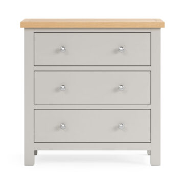 Hartside Grey Chest of 3 Drawers | Assembled | Clearance