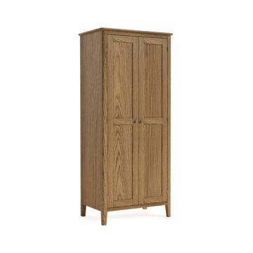 Folkestone Oak Full Hanging Wardrobe