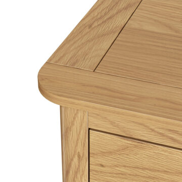Folkestone Light Oak 5 Drawer Tallboy | Assembled