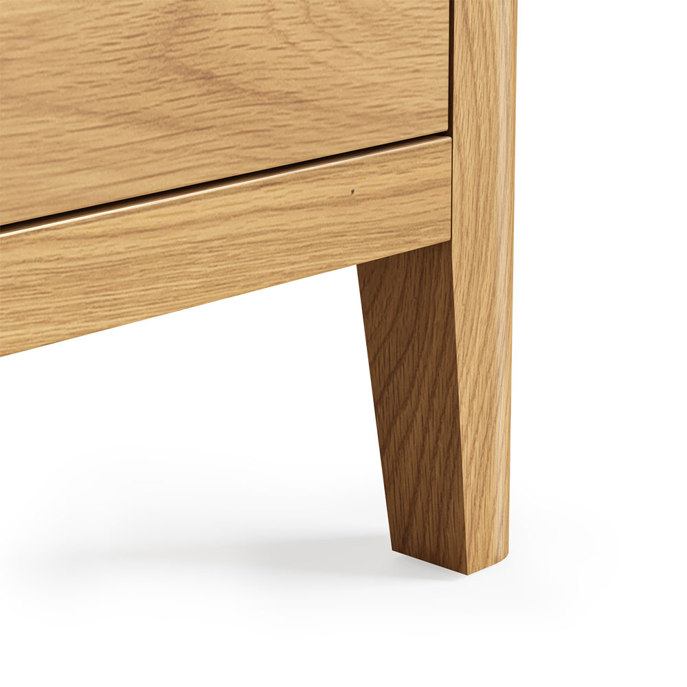 Folkestone Light Oak Combi Wardrobe | Assembled