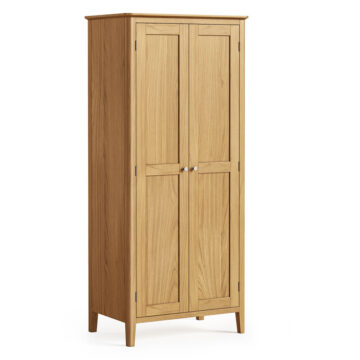 Folkestone Light Oak Full Hanging Wardrobe