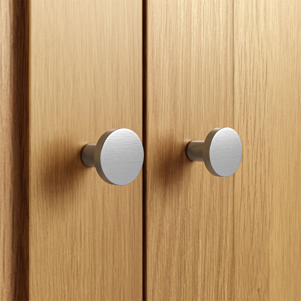 Folkestone Light Oak Gentlemans Wardrobe