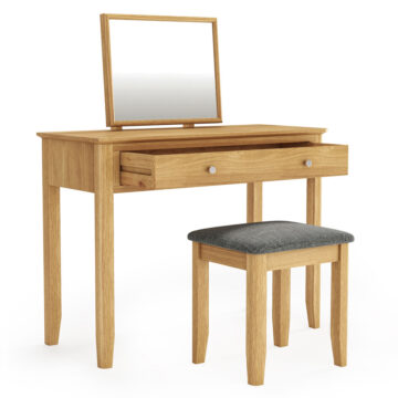 Folkestone Light Oak Dressing Table Set