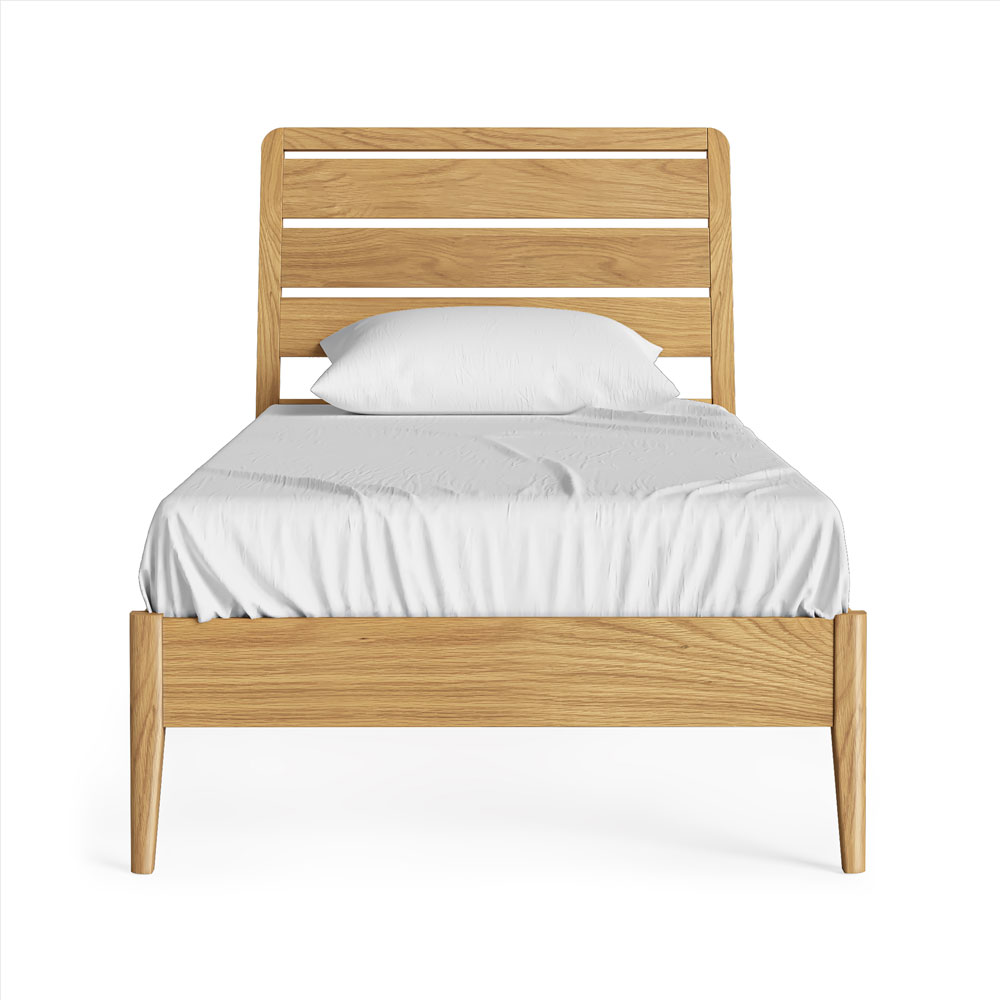 Folkestone Light Oak 3' Single Bed