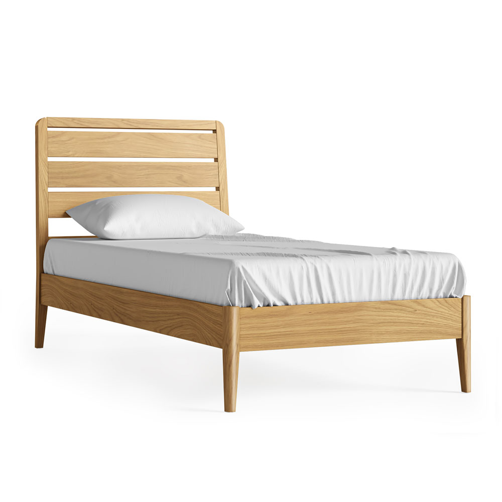 Folkestone Light Oak 3' Single Bed
