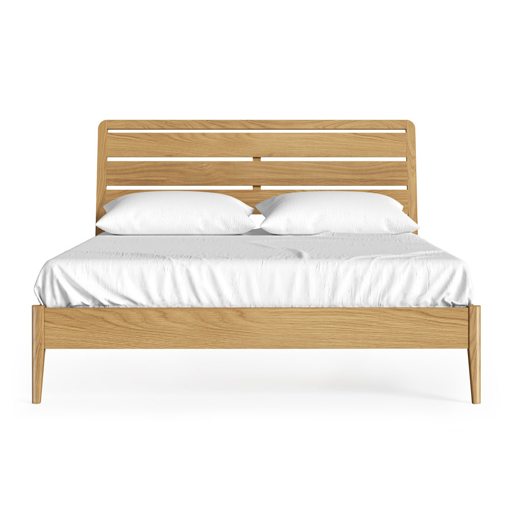 Folkestone Light Oak 4'6 Bed