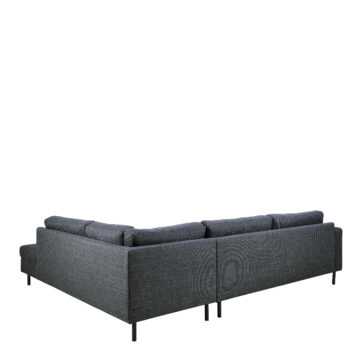 in Basel Dark Grey 19 Fabric