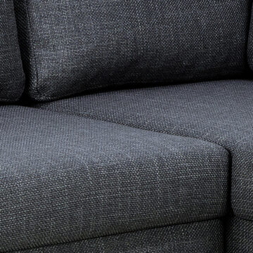 in Basel Dark Grey 19 Fabric