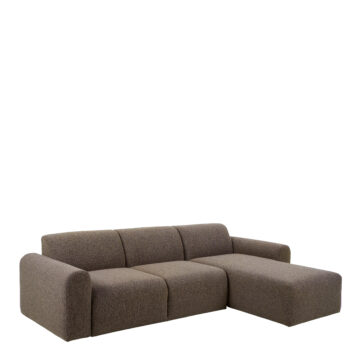 Lavenham 2-Seater Chaiselongue Sofa RHF (Reversible Module) in Cona Boucle Taupe 2 Fabric