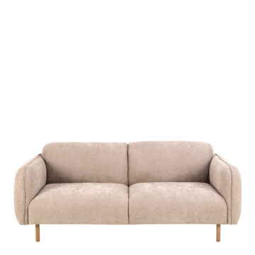 Marlowe 2+3-Seater Sofa in Fay Beige 05 Fabric