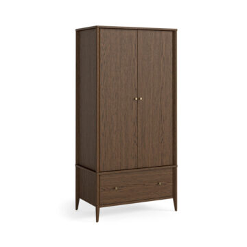Salem Brown Oak Gents Wardrobe
