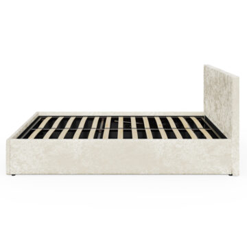 Studio White 5′ End Lift King Size Ottoman Bed