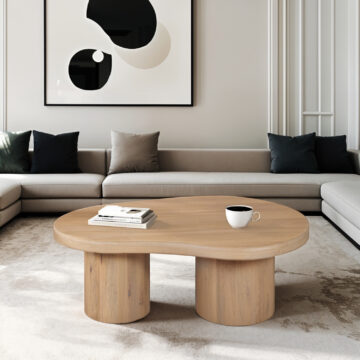 Aterra Solid Wood Coffee Table