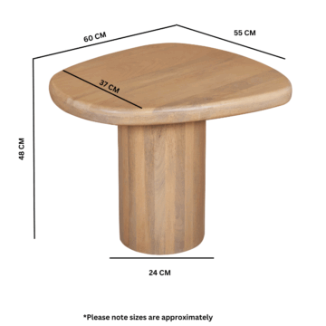 Aterra Mango Wood Side Table