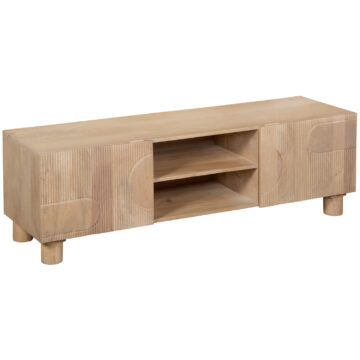 Aterra Mango Wood 2 Door TV Cabinet 145cm