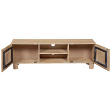 Aterra Mango Wood 2 Door TV Cabinet 145cm