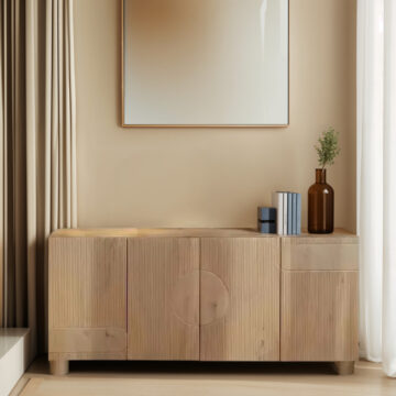 Aterra Solid Wooden Extra Large Sideboard
