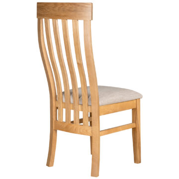 Shire Oak Dining Chair | Toulouse | Fabric Seat Pad