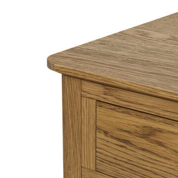 Harrogate Warm Oak 1 Drawer Dressing Table Set