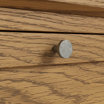 Harrogate Warm Oak Storage Bench | Assembled