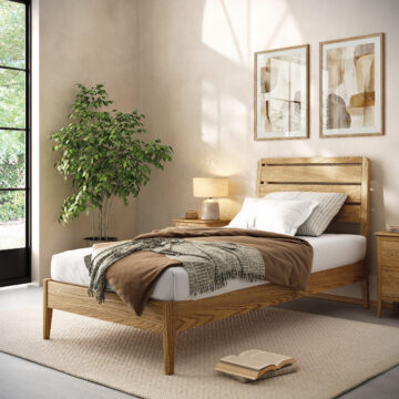 Harrogate Warm Oak 3' Bed