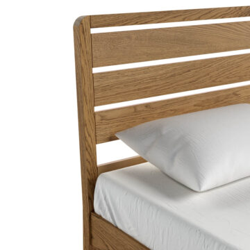 Harrogate Warm Oak 5′ King Size Bed