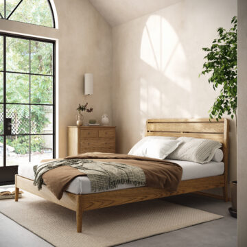 Harrogate Warm Oak 5' Bed