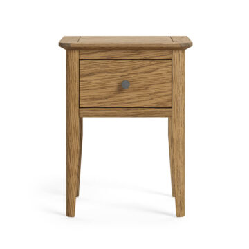 Harrogate Warm Oak Lamp Table | Assembled