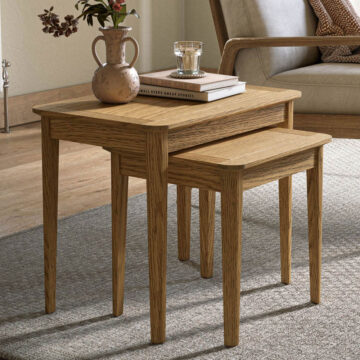 Ashdale Warm Oak Nest Of Tables