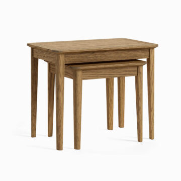 Harrogate Warm Oak Nest of Tables