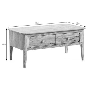 Harrogate Warm Oak Coffee Table