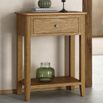 Harrogate Warm Oak Telephone Table