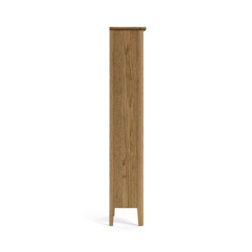 Ashdale Warm Oak Slim Bookcase | Clearance
