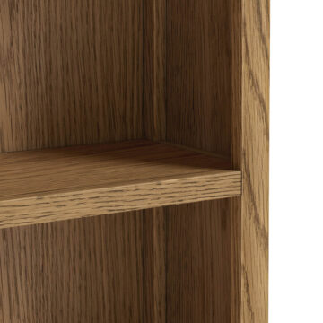 Ashdale Warm Oak Large Bookcase