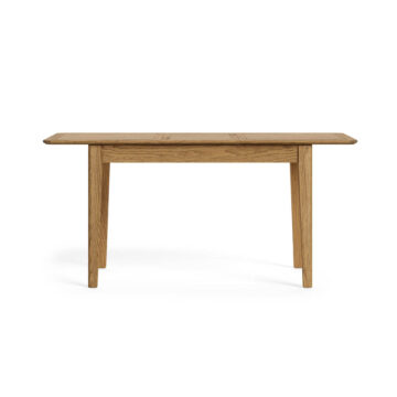 Ashdale Warm Oak Compact Extending Dining Table | 120cm – 160cm