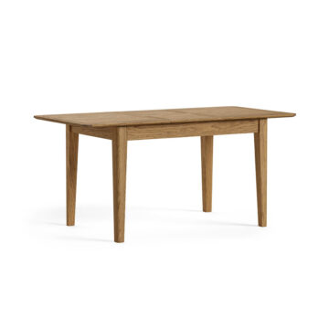 Ashdale Warm Oak Compact Extending Dining Table | 120cm – 160cm