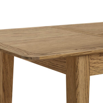 Ashdale Warm Oak Compact Extending Dining Table | 120cm – 160cm