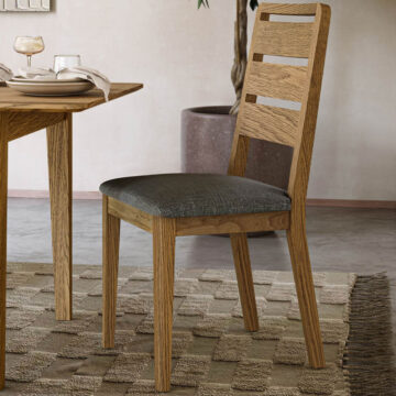 Ashdale Warm Oak Ladder Back Dining Chair